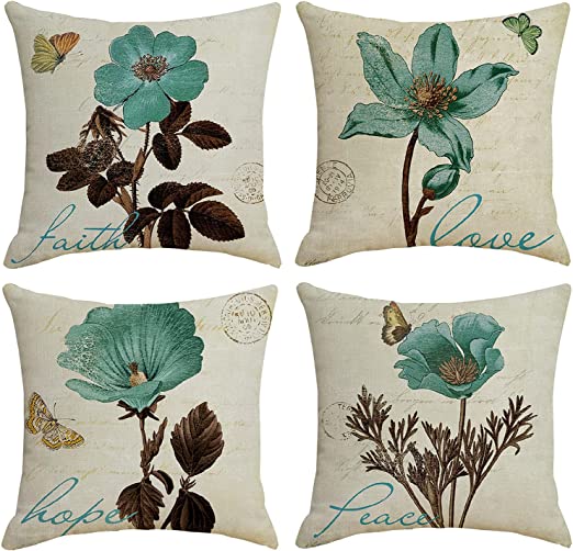 Pack of 4 pack velvet decorative cushion  ( multi )