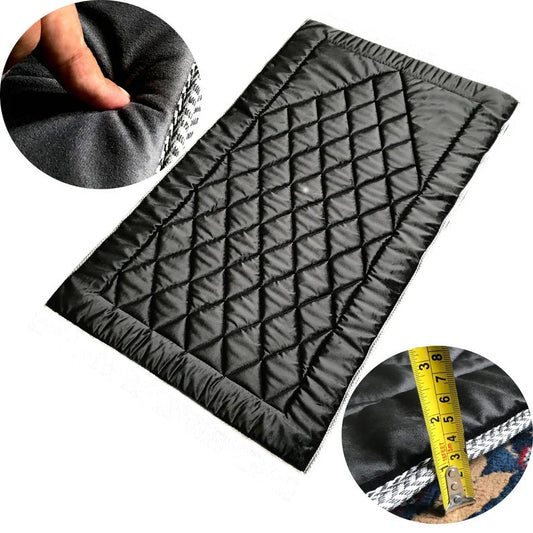 Luxury Foam Prayer Rug - Black